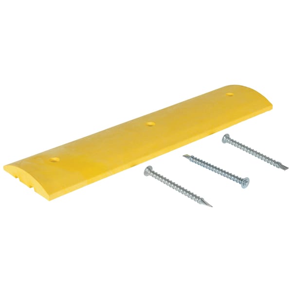 Speedbump Hd Asphalt Hardware, 48x12x2.25, dual cable channel 1 X 3/4